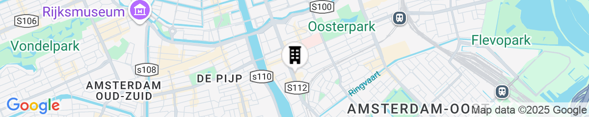 Map for The Social Hub Amsterdam City