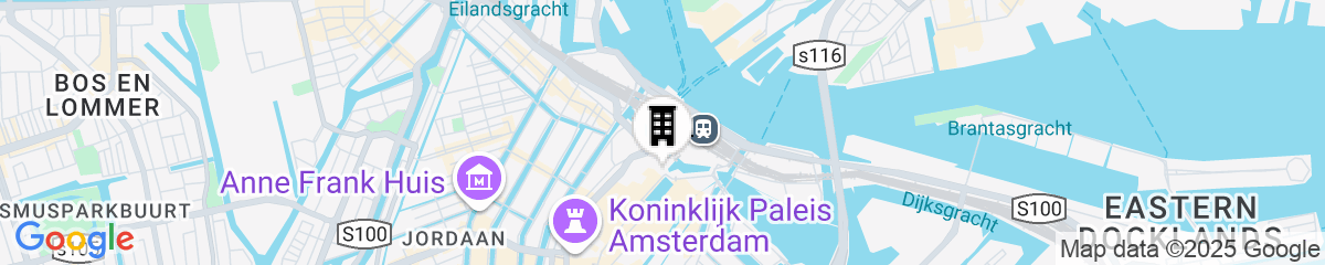 Map for Park Plaza Victoria Amsterdam