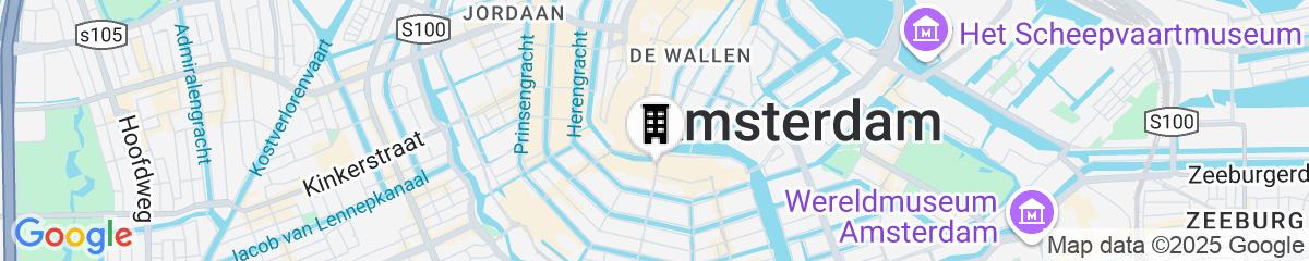 Map for NH Collection Amsterdam Flower Market