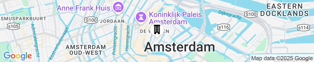 Map for Radisson Blu Hotel, Amsterdam City Center