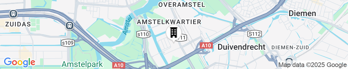 Map for Postillion Hotel Amsterdam