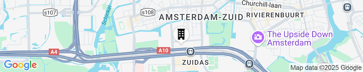 Map for INNSiDE by Meliá Amsterdam