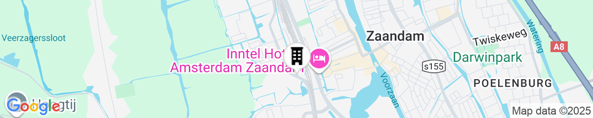 Map for Zaan Hotel Amsterdam - Zaandam