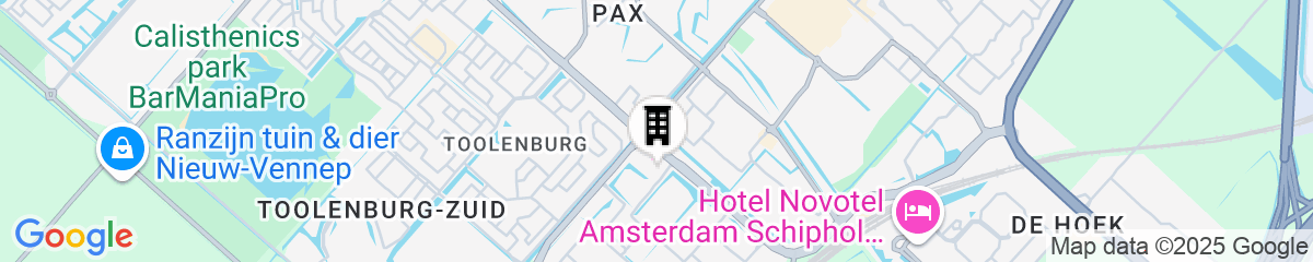 Map for Executive Residency by Best Western Amsterdam Airport