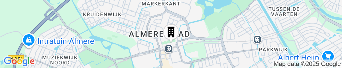 Map for PLAZA Premium Almere