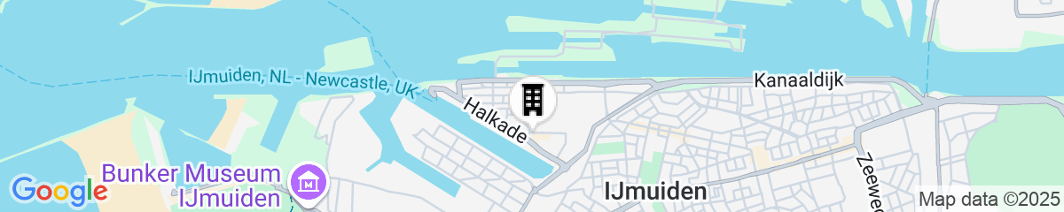 Map for Hotel Rauw aan de Kade