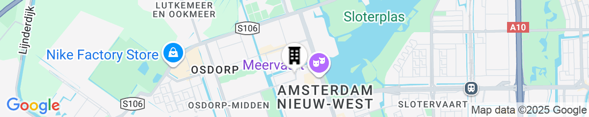 Map for Citiez Hotel Amsterdam