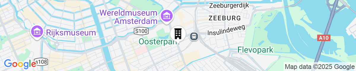Map for The Manor Amsterdam