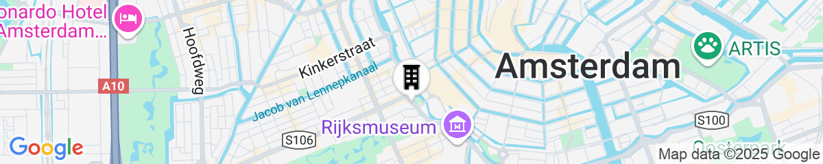 Map for NH Amsterdam Leidseplein