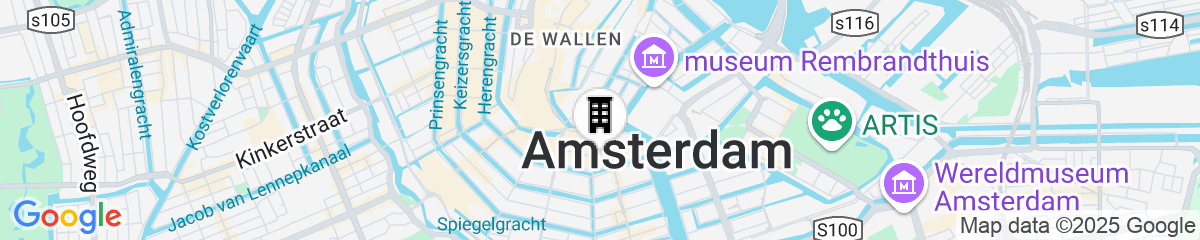 Map for NH Amsterdam Schiller