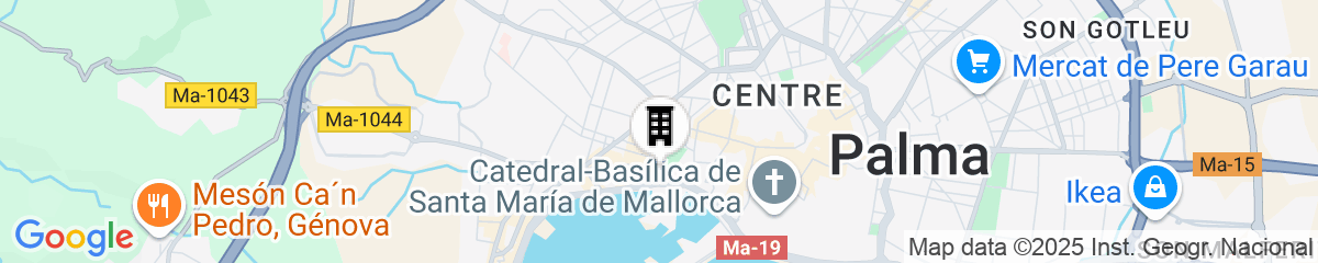 Map for Hotel Hostal Cuba