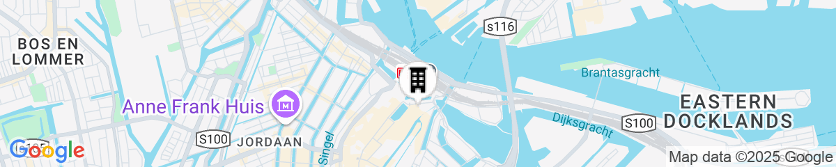 Map for NH Collection Amsterdam Barbizon Palace