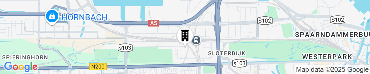 Map for Mercure Hotel Amsterdam Sloterdijk Station