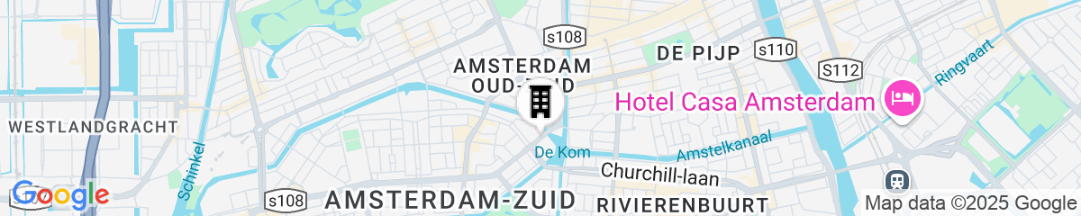 Map for Apollo Hotel Amsterdam, a Tribute Portfolio Hotel