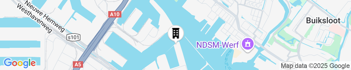 Map for Residence Inn by Marriott Amsterdam Houthavens