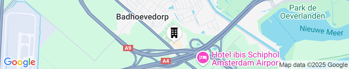 Map for Corendon Amsterdam Schiphol Airport, a Tribute Portfolio Hotel