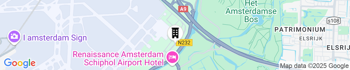 Map for Steigenberger Airport Hotel Amsterdam