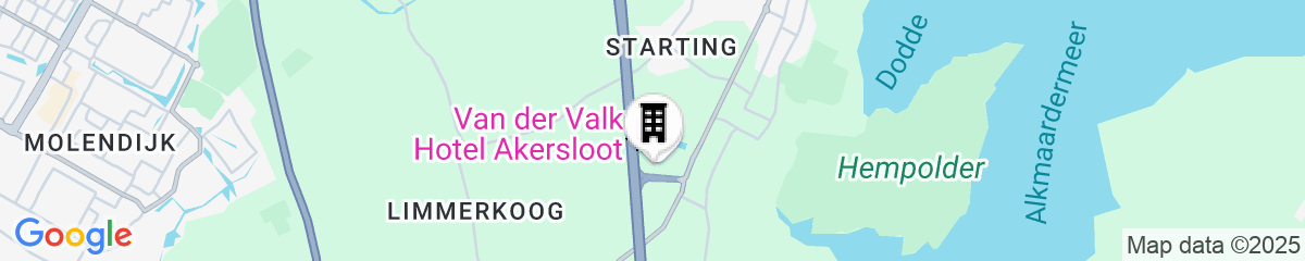 Map for Van Der Valk Hotel Akersloot