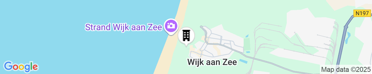 Map for Strandhotel Het Hoge Duin