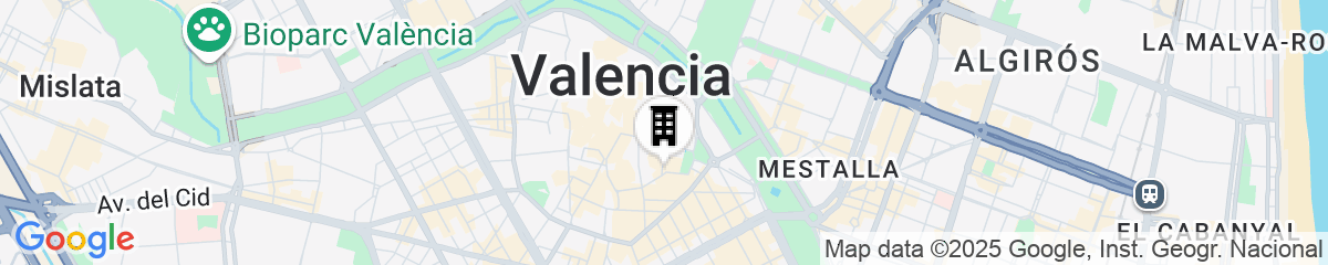 Map for ESTIMAR Valencia