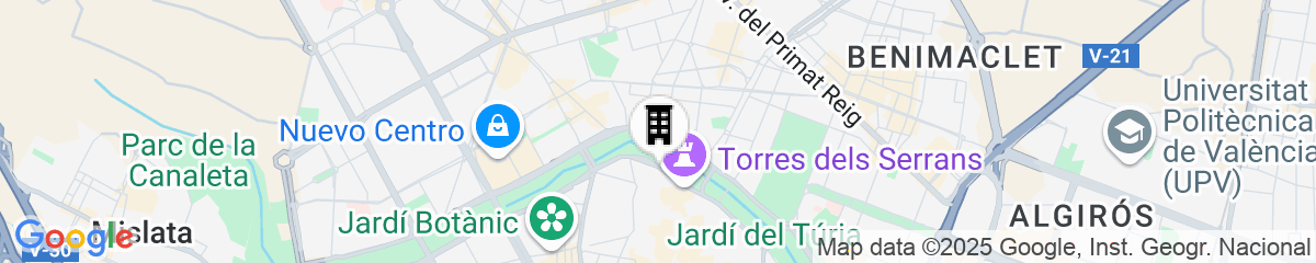 Map for MYR Puerta Serranos