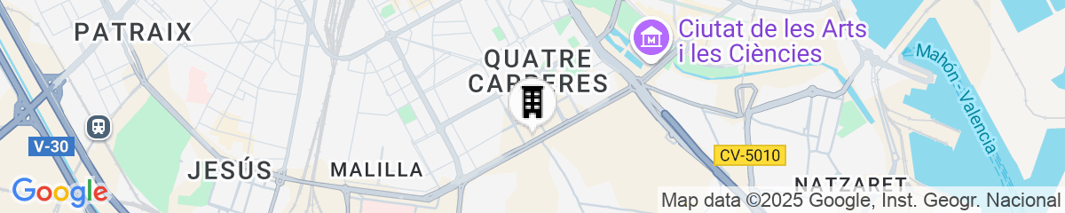 Map for Hotel Arena Select