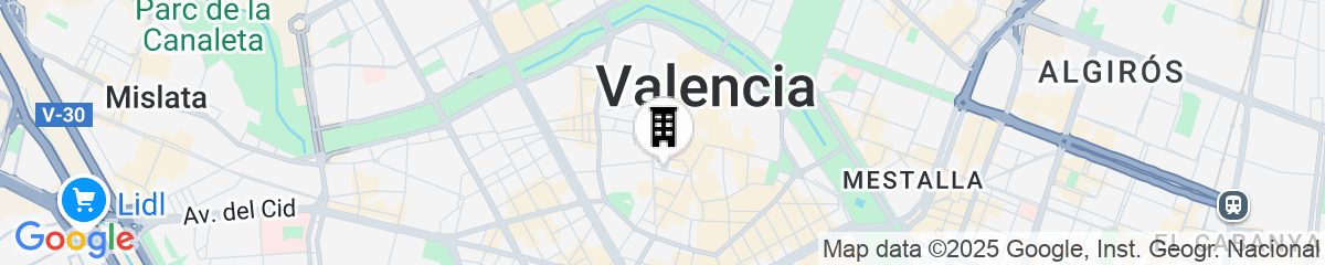 Map for Vincci Mercat Hotel