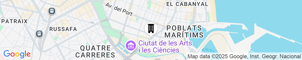 Map for AC Hotel Valencia by Marriott