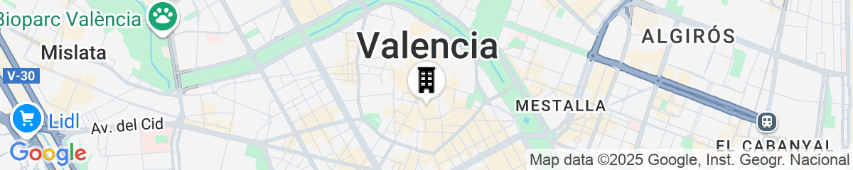 Map for Catalonia Excelsior Hotel