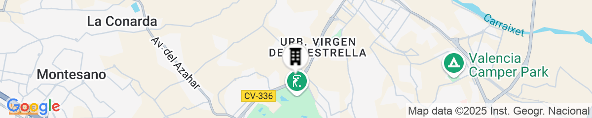 Map for Calderona Wellness