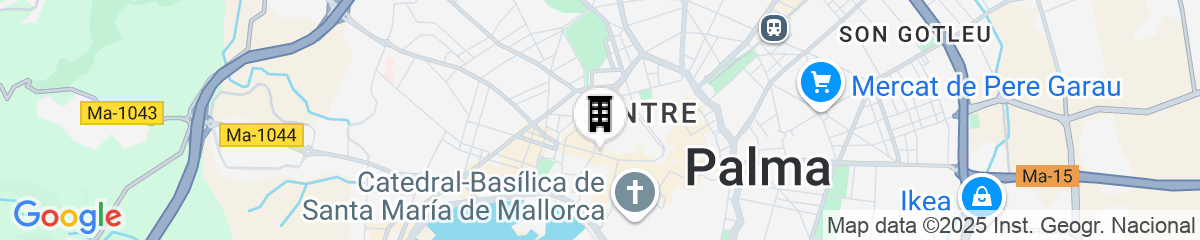 Map for Hotel Almudaina