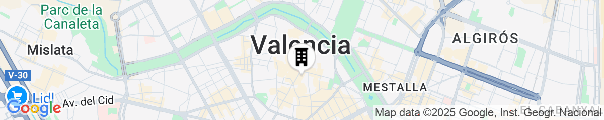 Map for Petit Palace Plaza de la Reina Hotel