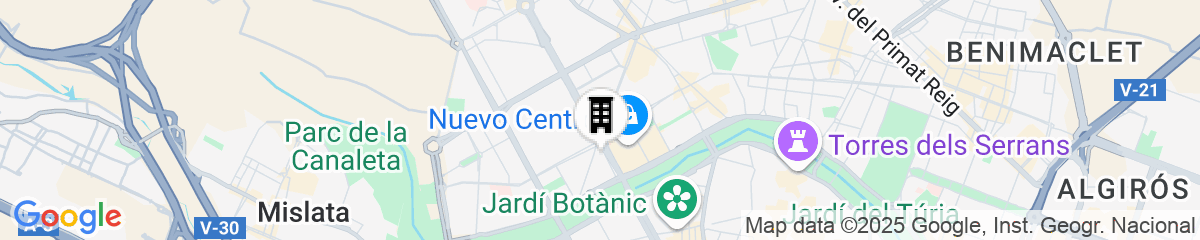Map for Pio XII Apartments