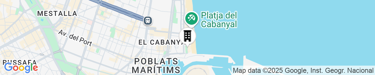 Map for Hotel Boutique Sabbia Valencia