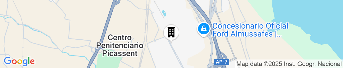 Map for Ramada by Wyndham Valencia Almussafes