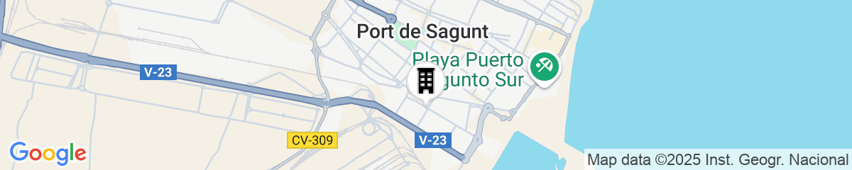 Map for EXE Puerto de Sagunto