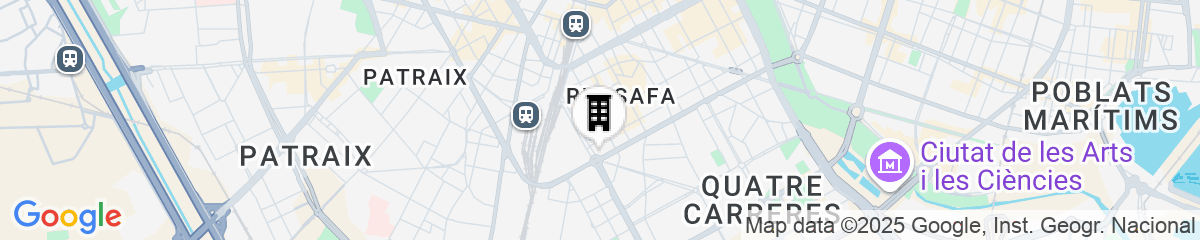 Map for Senator Parque Central Hotel