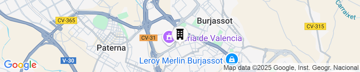 Map for Hotel Port Feria Valencia