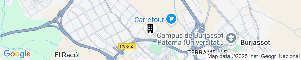 Map for AZZ Valencia Congress Hotel & Spa