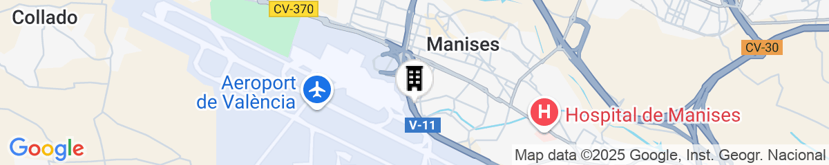 Map for Port Azafata Valencia Hotel