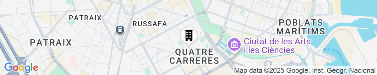 Map for Hotel Medium Valencia