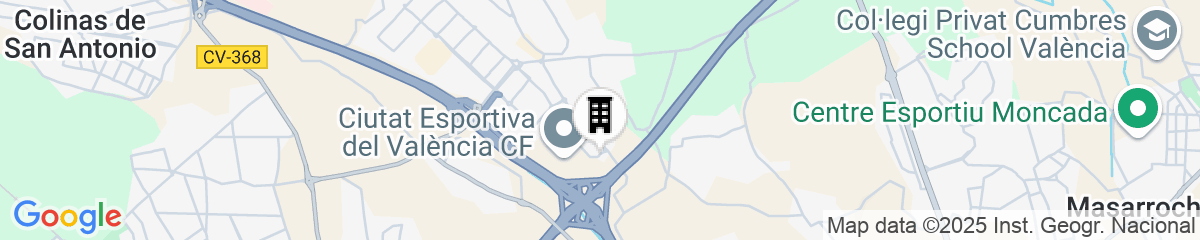 Map for Hotel Posadas de España Paterna