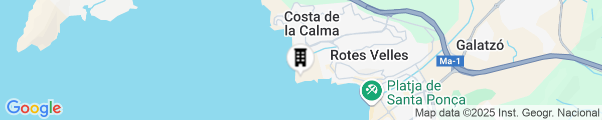 Map for Sentido Fido Punta del Mar Hotel & Spa