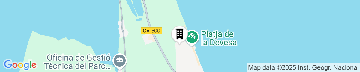 Map for Parador de El Saler