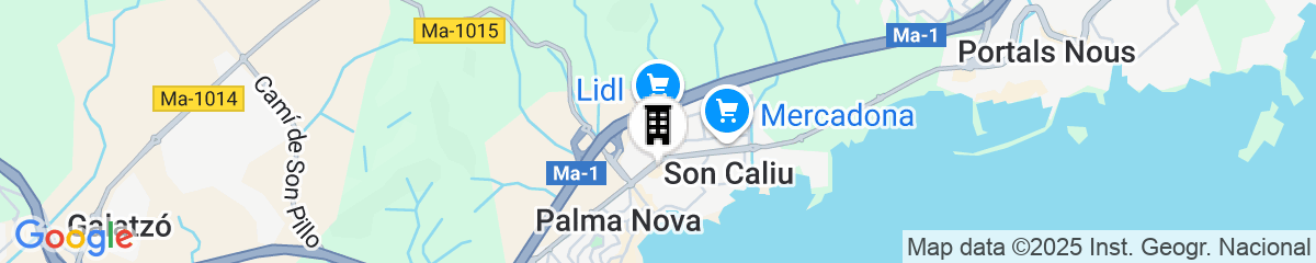 Map for Hotel Gabarda