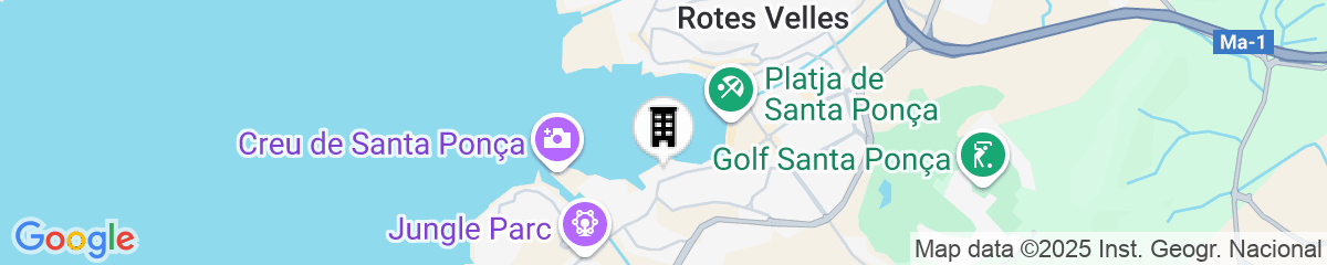 Map for Flipflop Surfing Playa Apartments