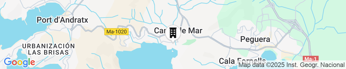 Map for Grupotel Playa Camp de Mar - Adults Only