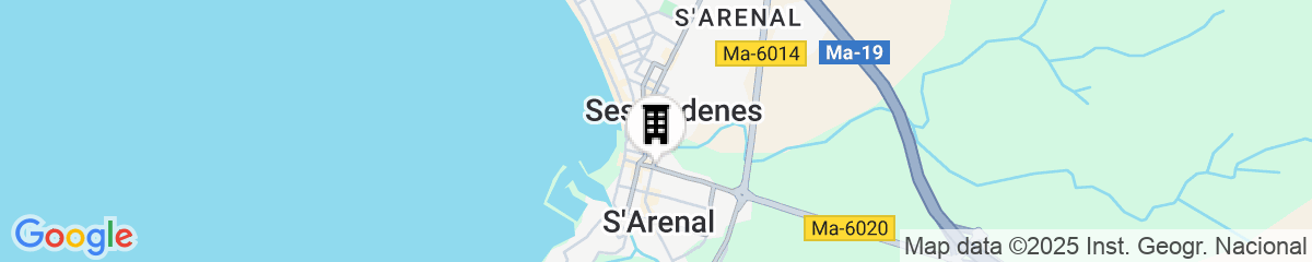 Map for Hotel Don Pepe - Adults Only