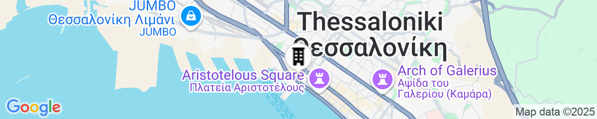 Map for Capsis Bristol Boutique Hotel