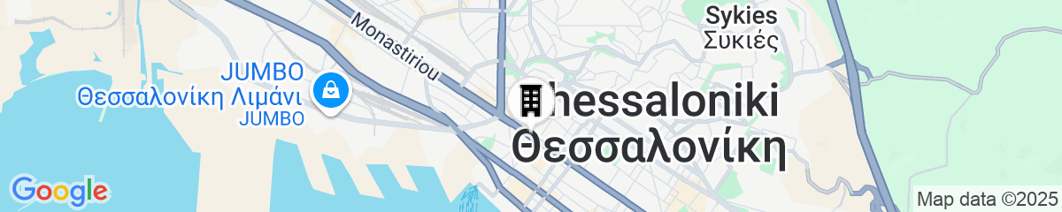 Map for Hotel El Greco